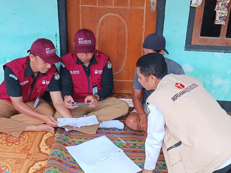 Pengawasan Coktas dalam rangka Pemutakhiran Data Pemilih Berkelanjutan (PDPB) triwulan IV