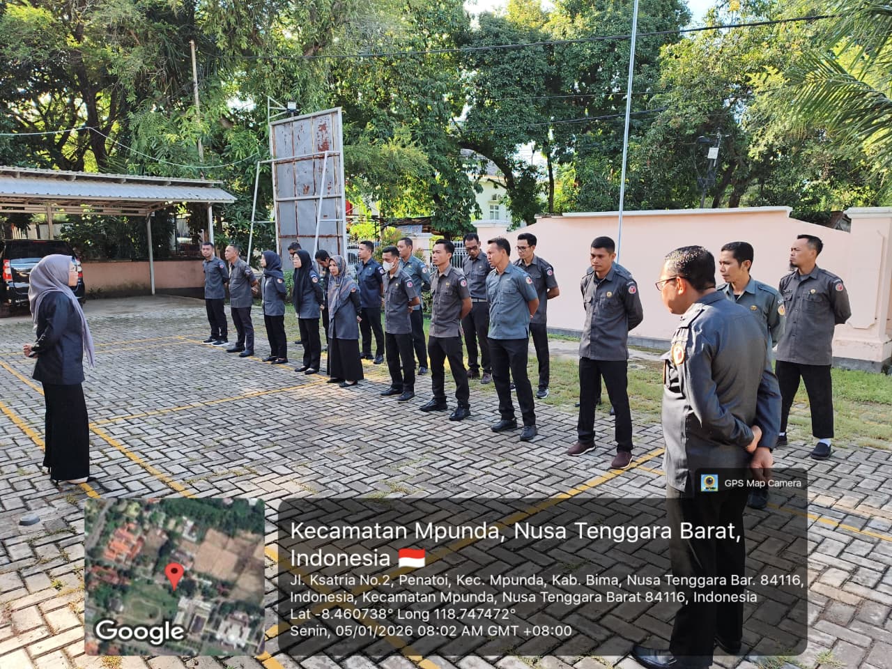 Apel Pagi Baaslu Kota Bima