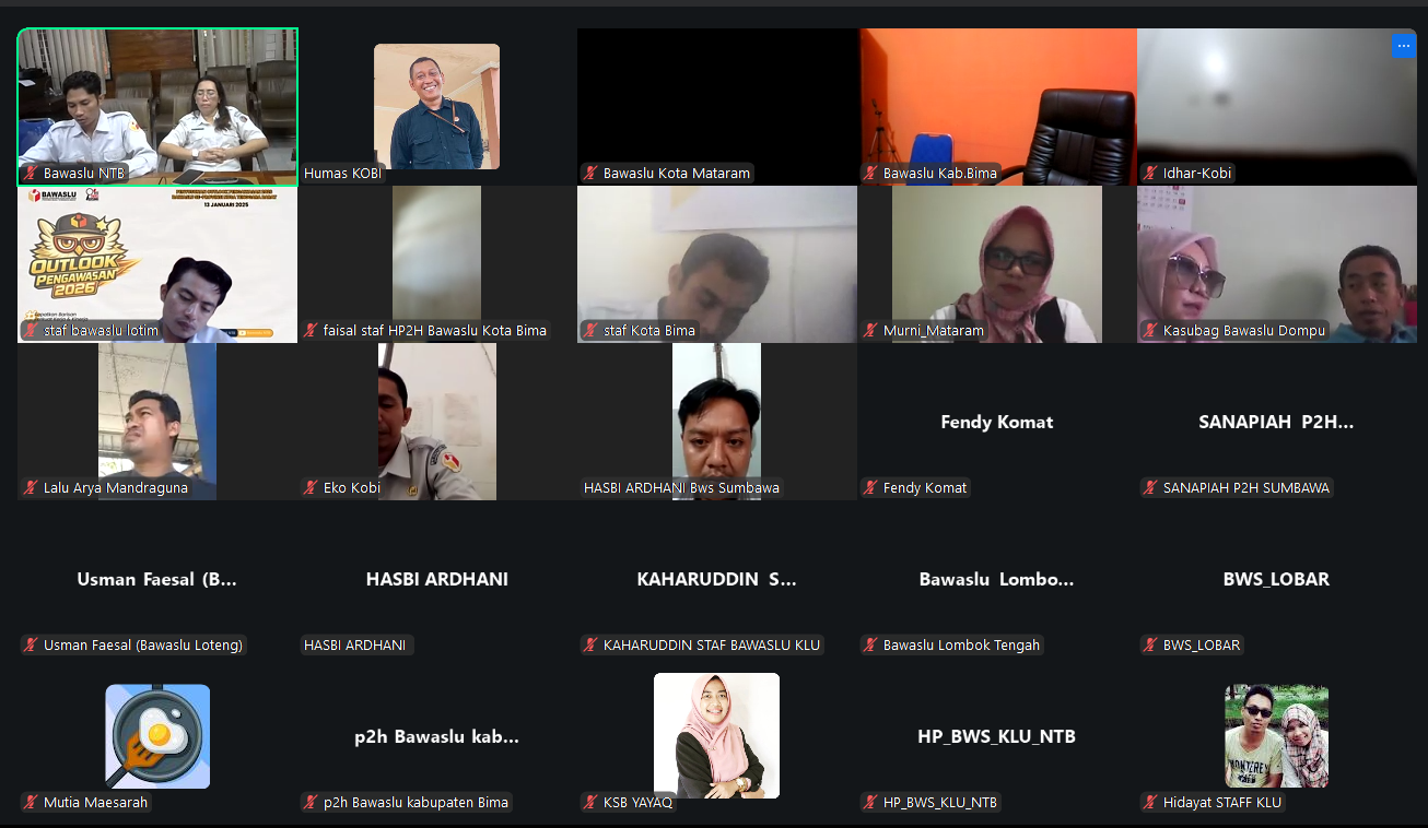 Rakor persiapan Ngabuburit Pengawasan