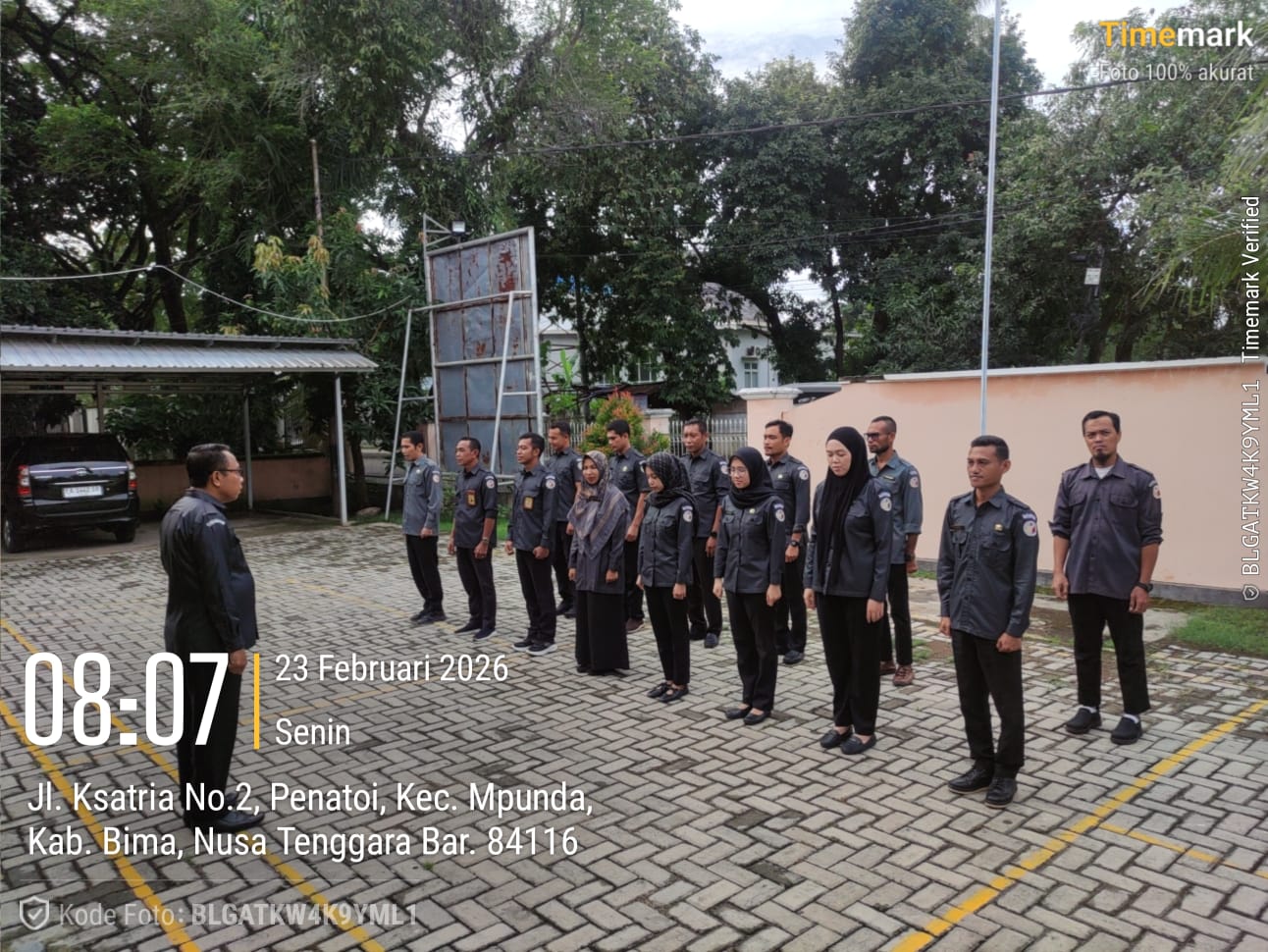 Apel pagi Bawaslu Kota Bima