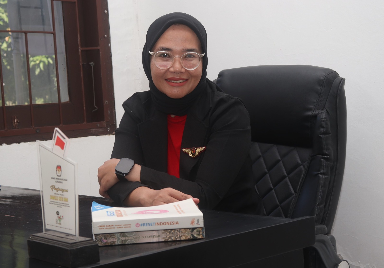 Ketua Bawaslu Kota Bima, Atina