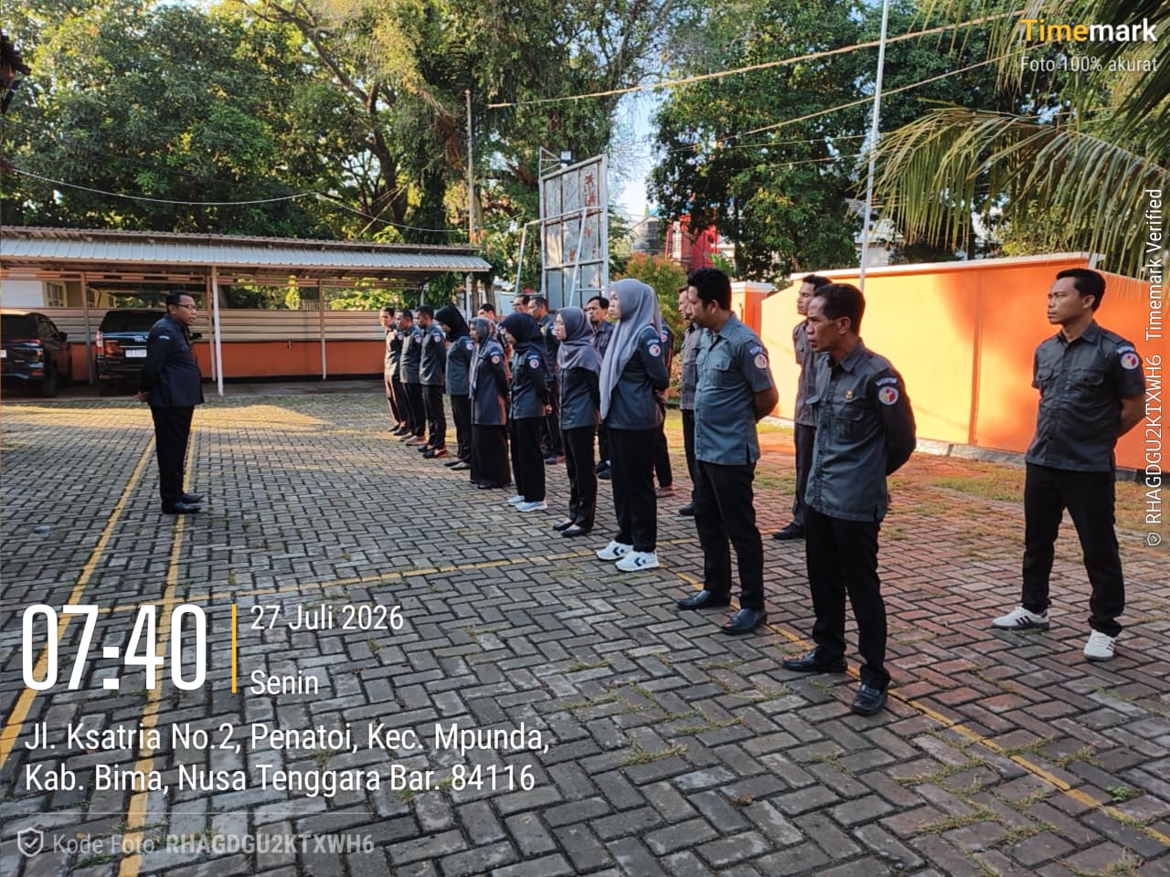 Apel Pagi Bawaslu Kota Bima