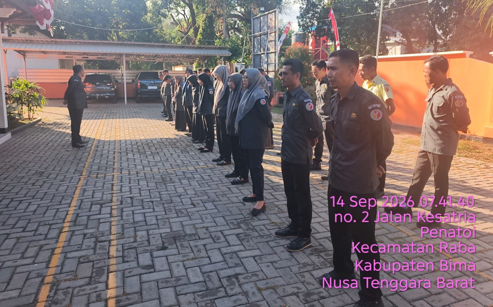 Apel Pagi Bawaslu Kota Bima