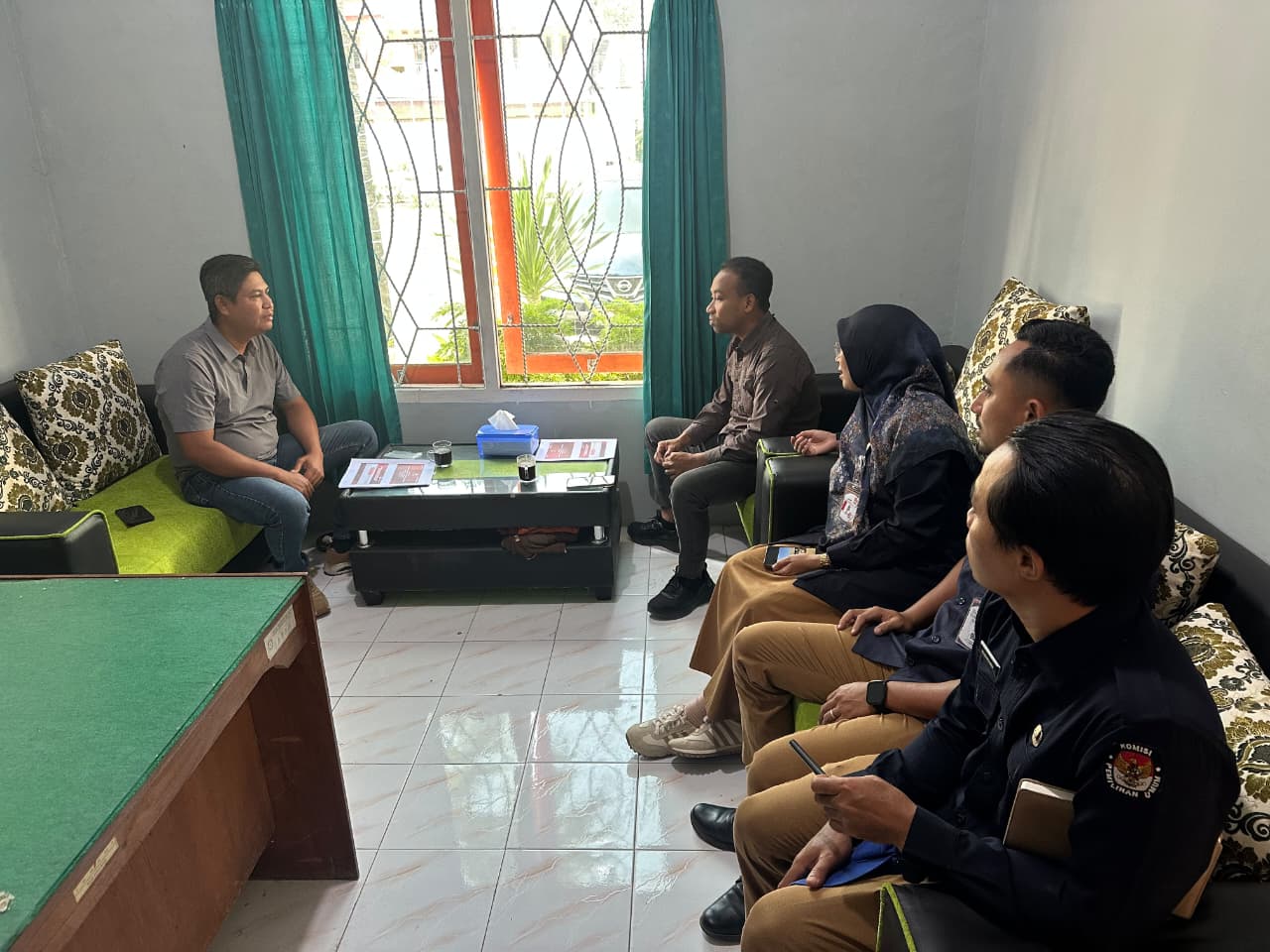 Koordinasi bersama KPU