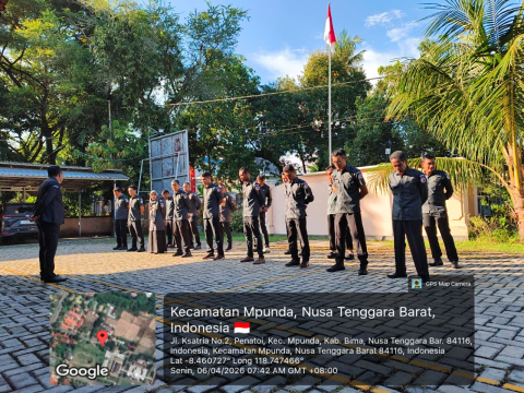 Apel pagi Bawaslu Kota Bima