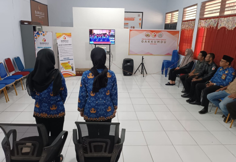 Pelantikan PNS Bawaslu Kota Bima