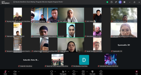 Pelaksanaan Jumat sehati Bawaslu Kota Bima