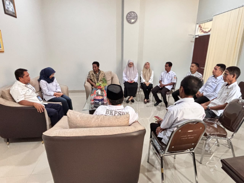 kunjungan ke BKPSDM