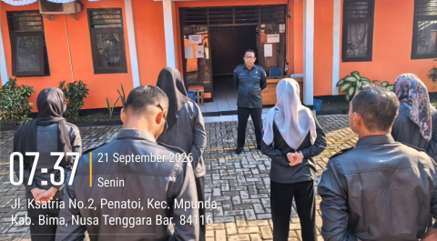 Apel Pagi Bawaslu Kota Bima