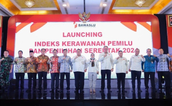 Bawaslu Resmi Launching Indeks Kerawanan Pemilu Dan Pemilihan (IKP) Tahun 2024