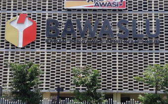 Kantor Bawaslu RI di Jln. MH Thamrin No. 14 Jakarta Pusat