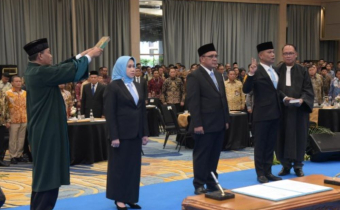 Pelantikan Sekjen Bawaslu RI