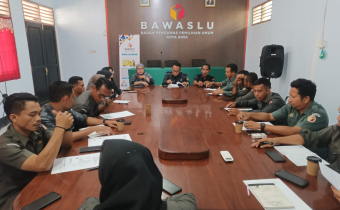 Kegiatan rapat dan konsolidasi internal
