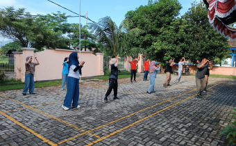 Senam Pagi Bawaslu Kota Bima