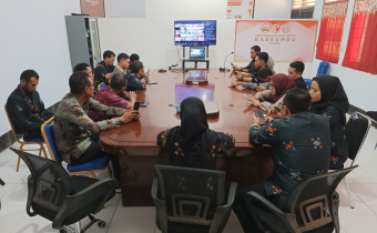 Bawaslu Kota Bima saat mengikuti rangkaian HUT ke-18 Bawaslu RI