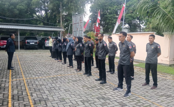 Apel pagi Bawaslu Kobi
