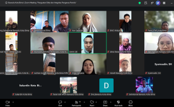 Pelaksanaan Jumat sehati Bawaslu Kota Bima